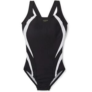 Speedo Quantum Fusion Splice One Piece Swimsuit Women's Size 8 NWT